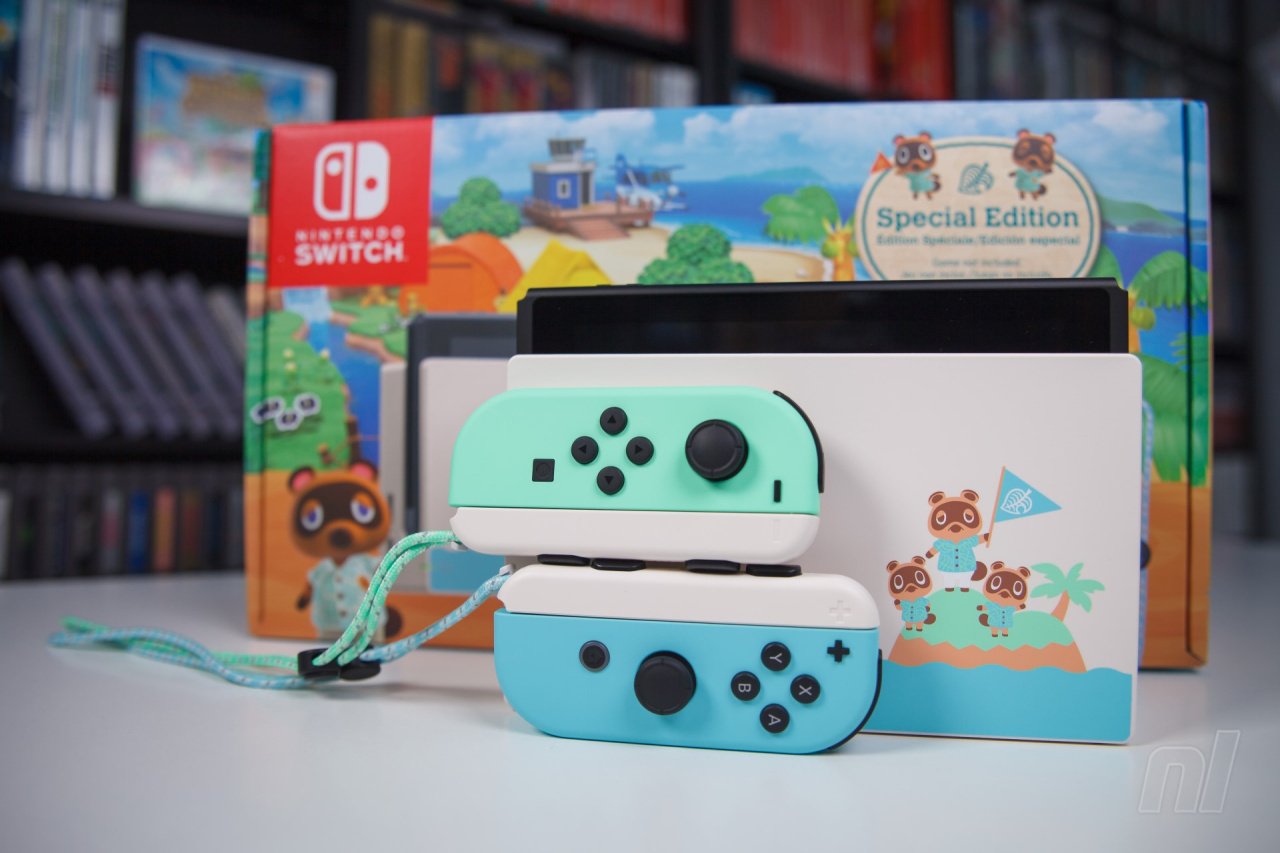 The Gorgeous Animal Crossing Switch Is Back In Stock At Nintendo's UK Store  | Nintendo Life