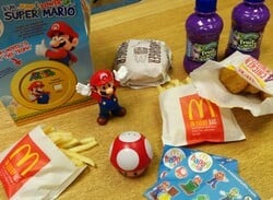 Watch Us Hungrily Unbox The McDonald's Super Mario Happy Meal