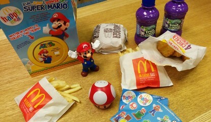 Watch Us Hungrily Unbox The McDonald's Super Mario Happy Meal