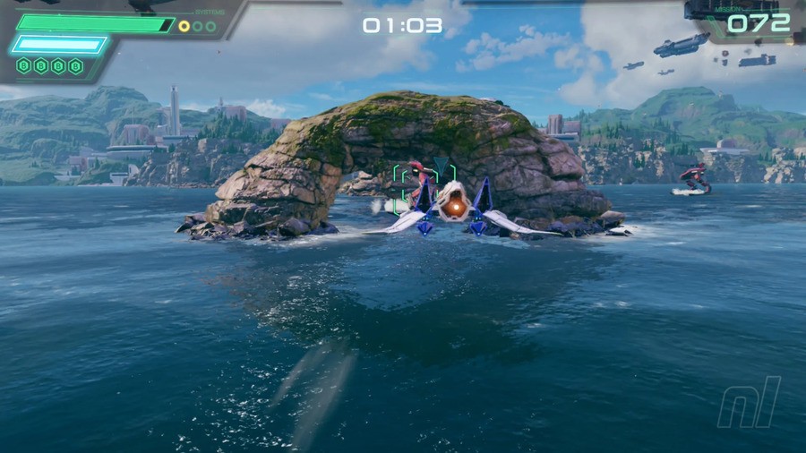 Corneria in Star Fox on Switch 2