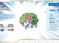 Mythical Pokémon Shaymin is Up for Grabs Until 24th July