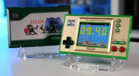 Game & Watch: The Legend Of Zelda Comparison