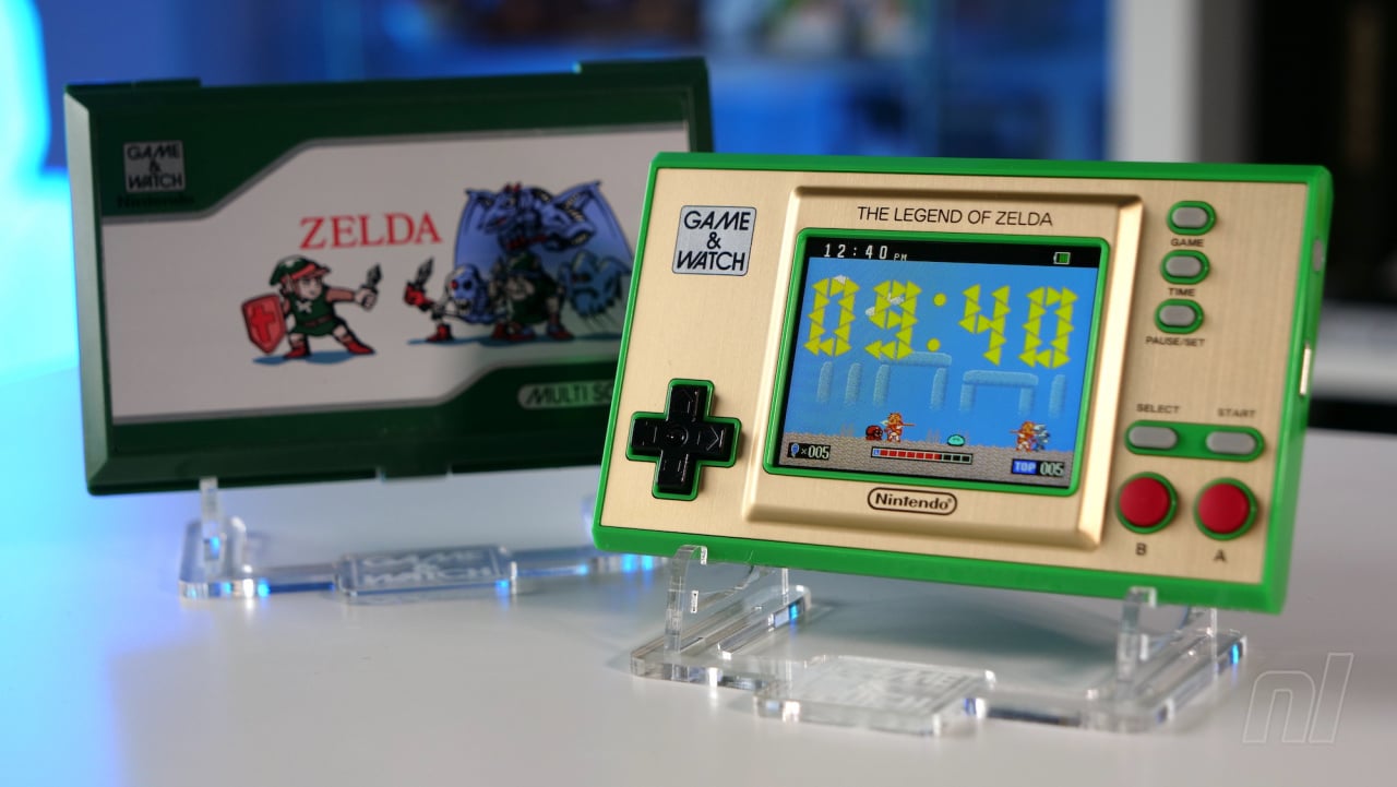 Notre test du Game & Watch Zelda : un nouveau lien vers le passé - Actu -  Gamekult