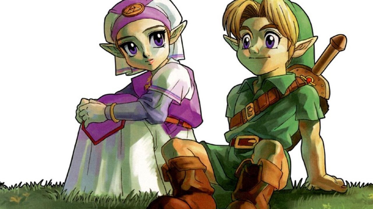 Link and Zelda, Forehead Touch Perspective