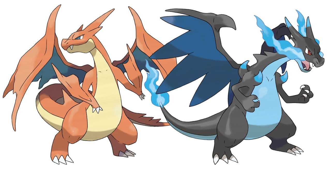 Gazooks! Pokémon Favourite Charizard Can Mega Evolve Into X And Y Variants