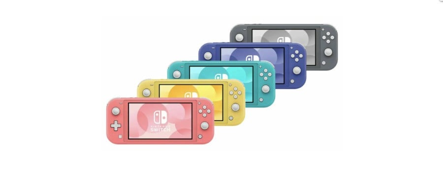 Switch Lite Base Colours