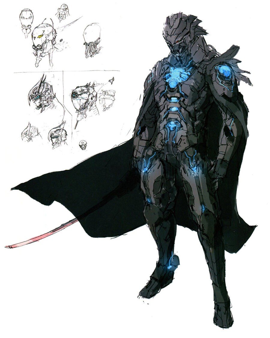 The Black Knight Concept Art Xenoblade Chronicles X