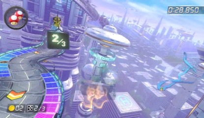 See Mario Kart 8's Mute City in a Whole New Way