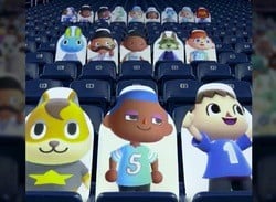 Animal Crossing Characters Rocked Up To An NFL Stadium Last Week