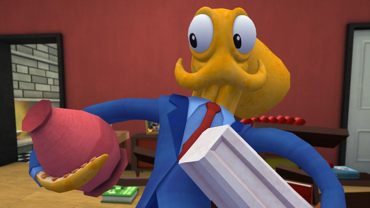 Octodad：Dadliest Catch被墨水以進行開關釋放