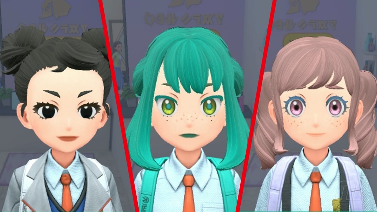 Pokémon Scarlet & Violet: How To Change Haircut, All Hair Styles And Hair  Colours | Nintendo Life