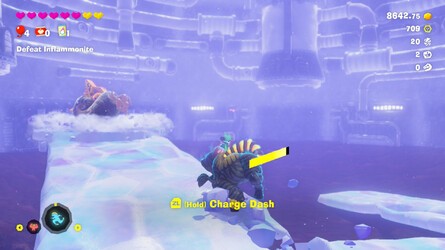 Donkey Kong Bananza Inflammonite Boss Fight