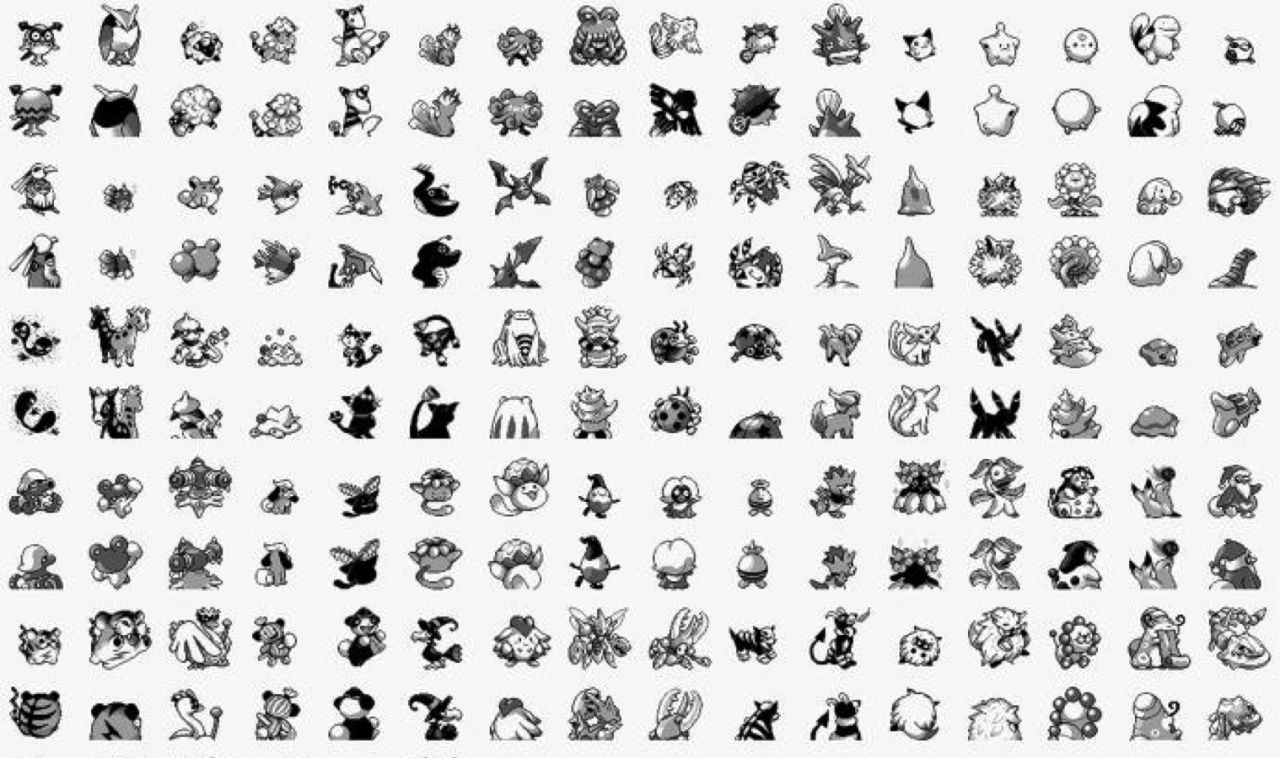 Pokémon Photo: Hoenn Pokemon Sprites From Pokemon BW