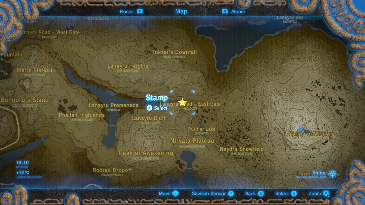 All Captured Memory Locations In BOTW