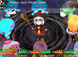 The Hexer Plagues Enemies in Etrian Mystery Dungeon