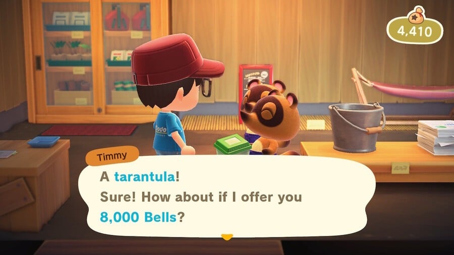 Animal Crossing Tarantula