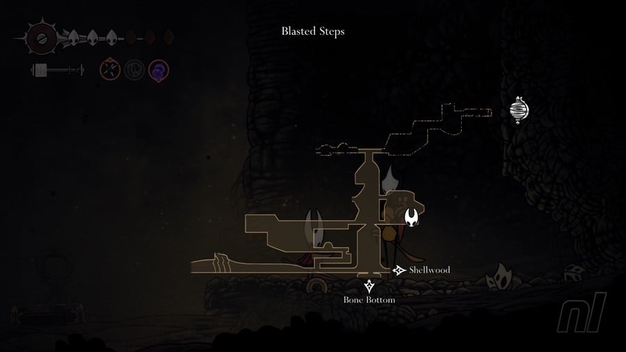 Shakra Blasted Steps Map