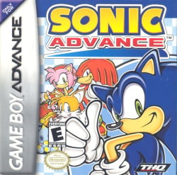 Sonic Advance Cover