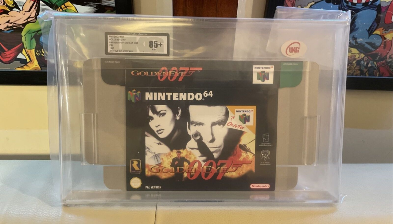 GOLDENEYE 007 NINTENDO 64 Complete In Box Rare Excellent Condition