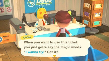 I Wanna Fly May Day Ticket Animal Crossing New Horizons