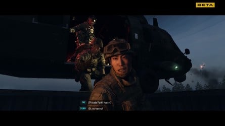 Comparison of my glitched ending (docked) vs. what it's supposed to look like (Gavin's handheld)