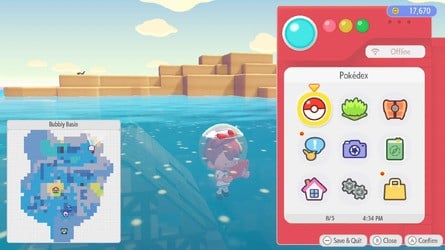 Shared storage with a Portal Pod in Pokémon Pokopia