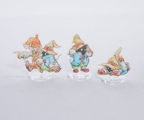 Final Fantasy IX acrylic standee storybook Vivi and Puck
