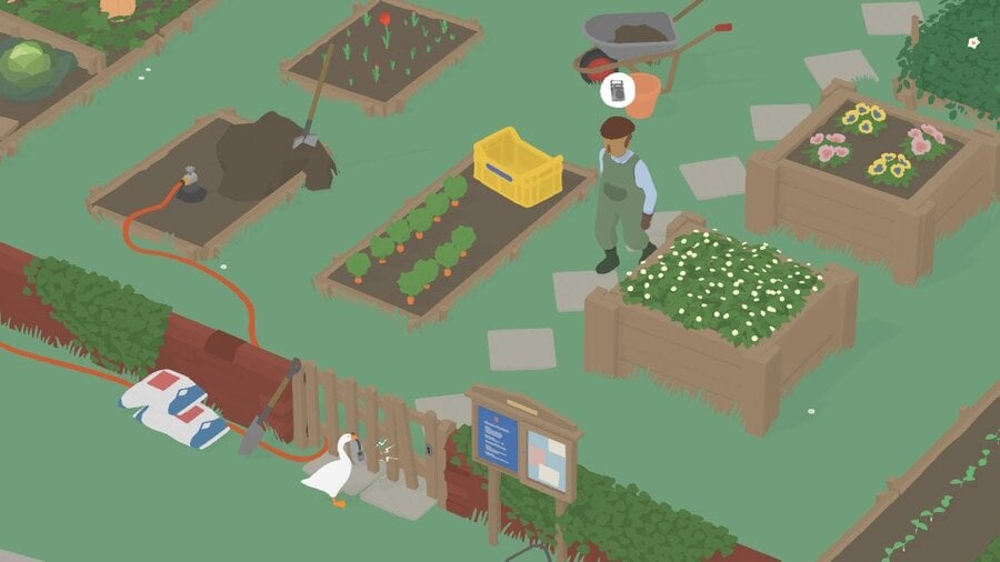 Untitled Goose Game - How to Make Groundskeeper Wear Sun Hat 