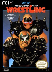 WCW Wrestling Cover