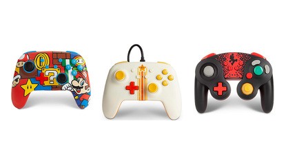 PowerA Continues Mario's 35th Anniversary Celebrations With Three New Switch Controllers