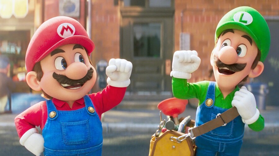 Super Mario Bros. Movie Fist Bump Mario & Luigi