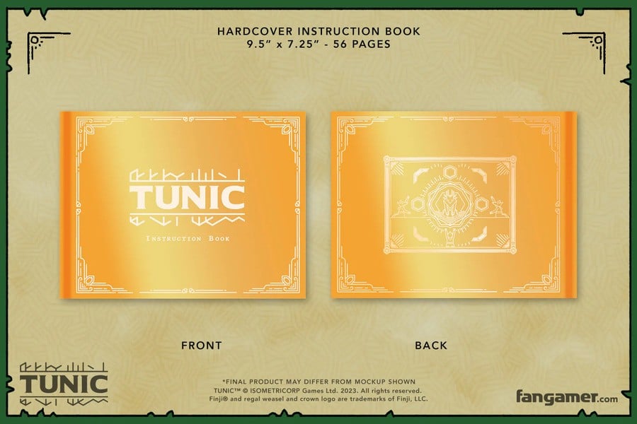 Tunic Hardback Manual