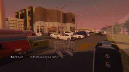 a dream about parking lots