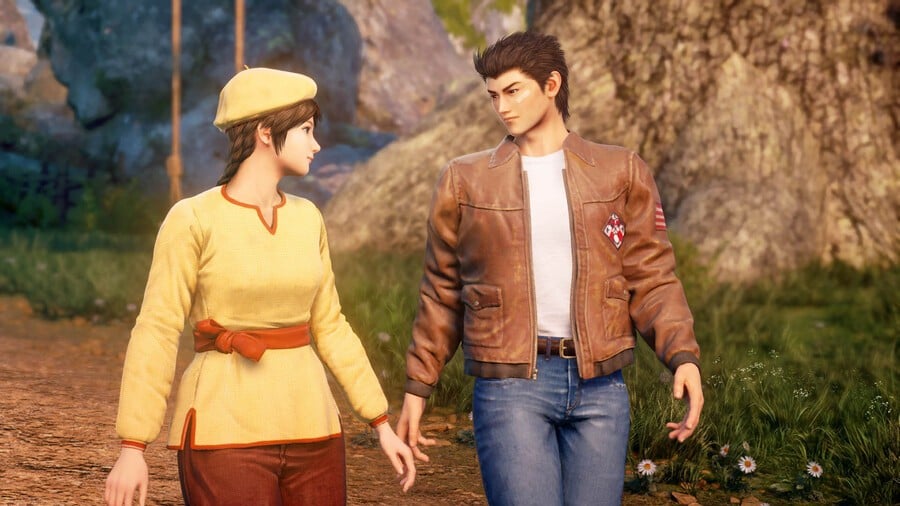 Shenmue III Ryo Hazuki and Ling Shenhua