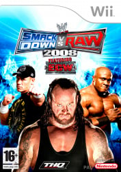 WWE Smackdown! vs RAW 2008 Cover