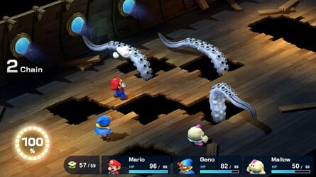 Super Mario RPG: How To Defeat King Calamari 6