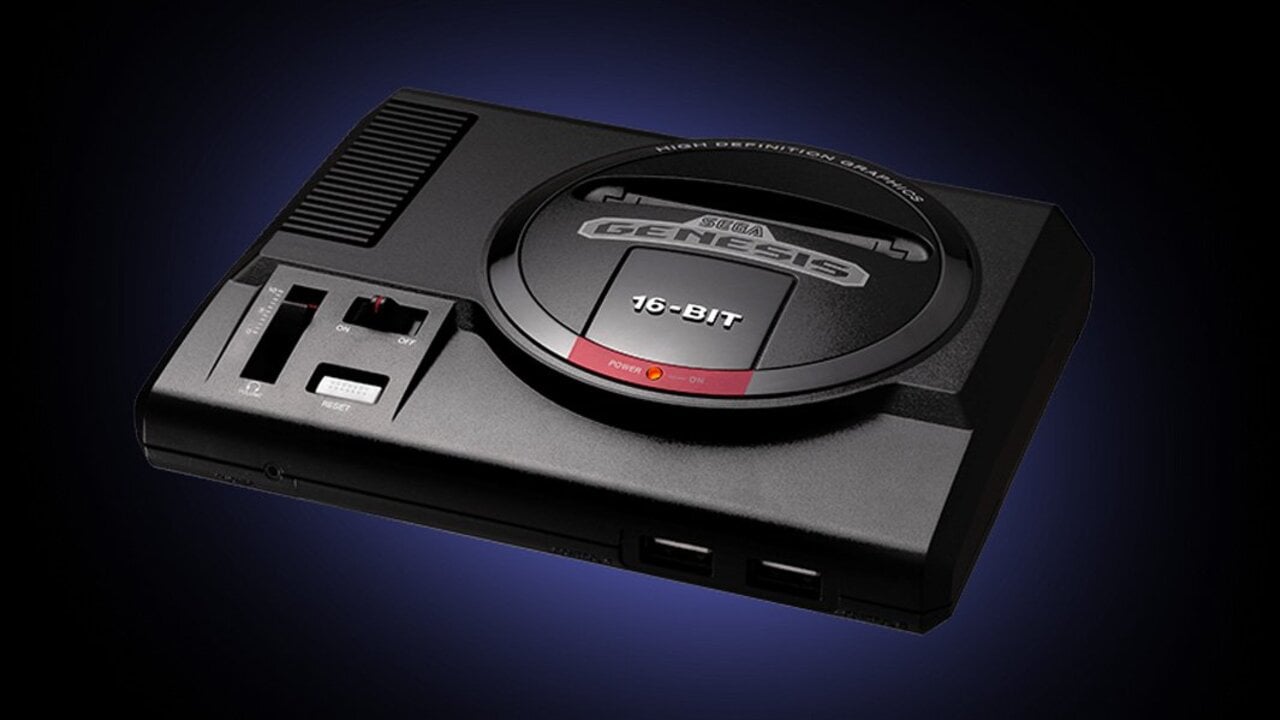 Sega, still doing what Nintendon't, announces a tiny Sega CD retro console