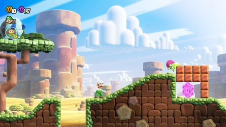 Super Mario Bros. Wonder: World 1-4 - Bulrush Coming Through 12