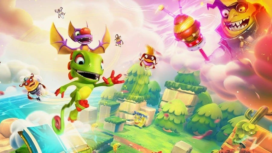 Yooka laylee прохождение галактика галеон