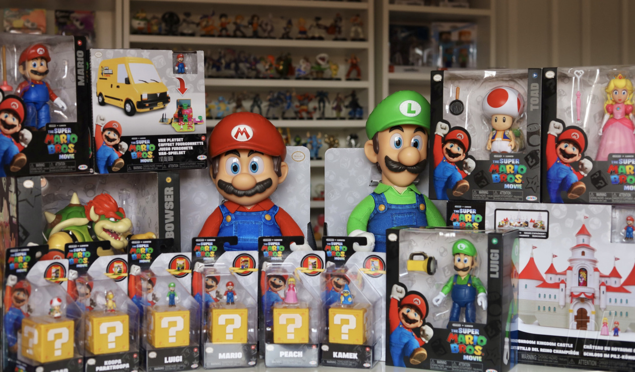 Super Mario Toys, Movie and Game Figures Collection