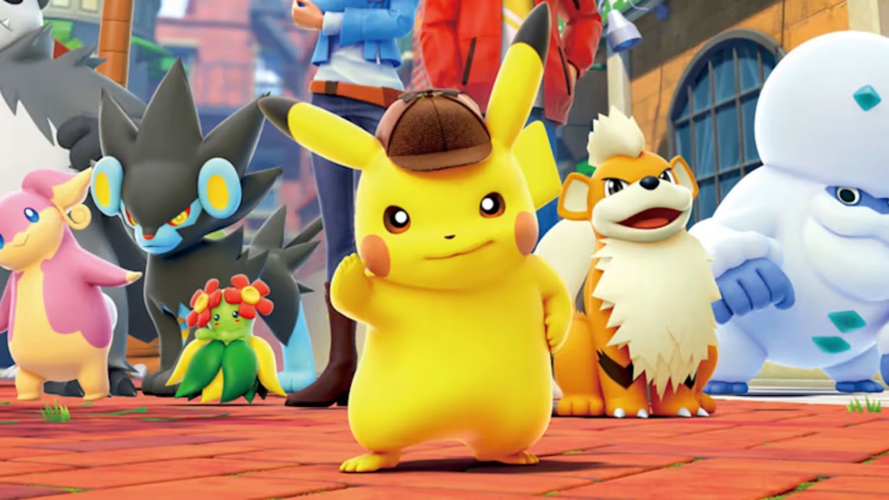 Pokémon Sword and Shield Starters, in Detective Pikachu's Style