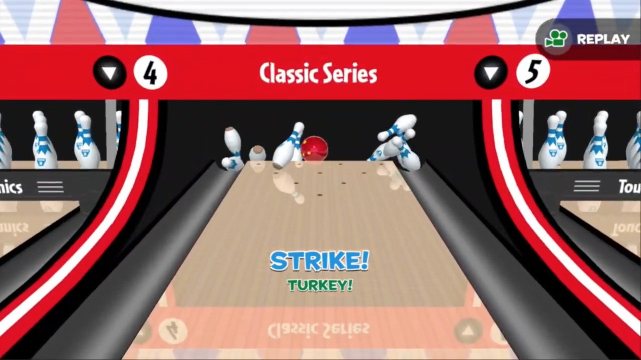 nintendo switch sports games bowling