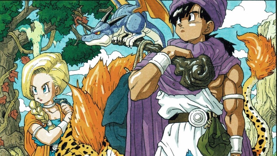 Dragon Quest V Key Art