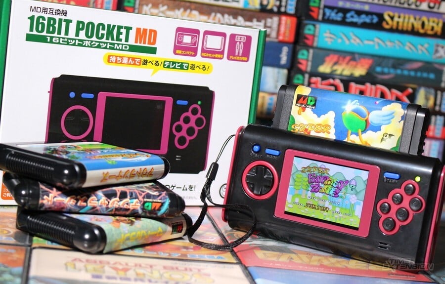 Hardware Review 16bit Pocket Md An Unexpectedly Decent Portable Mega Drive Nintendo Life