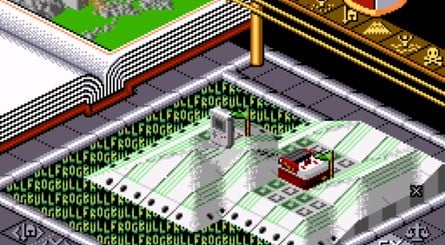 The SNES version of Populous includes several exclusive levels, including 'Bit World', where buildings are Nintendo consoles