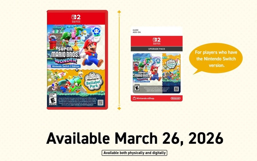 Super Mario Bros Wonder Switch 2 Edition