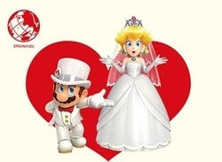 There's a Mario and Peach Marriage License Available In Japan