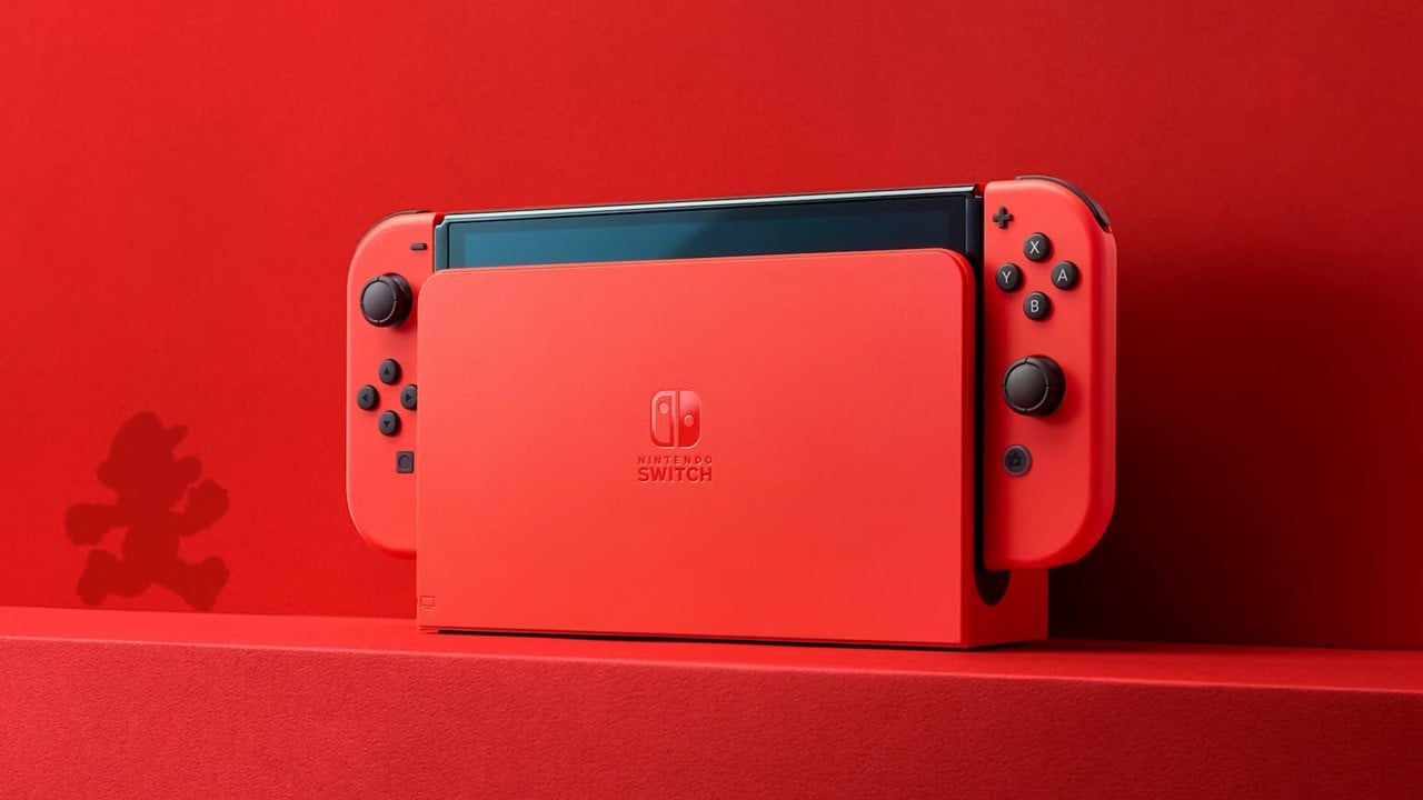 Nintendo kondigt de release aan van Mario Red Edition Switch OLED in oktober