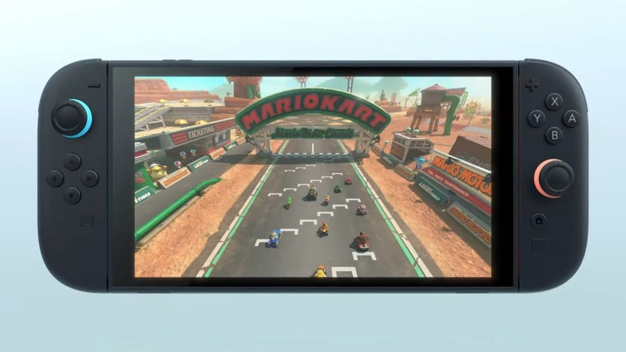 Nintendo Switch 2 Mario Kart racers