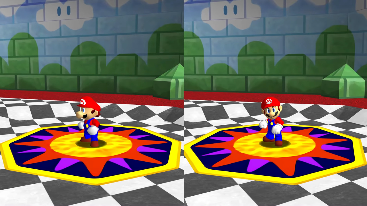 mario 64 hd texture pack